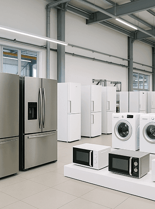 Home appliance electronics and components